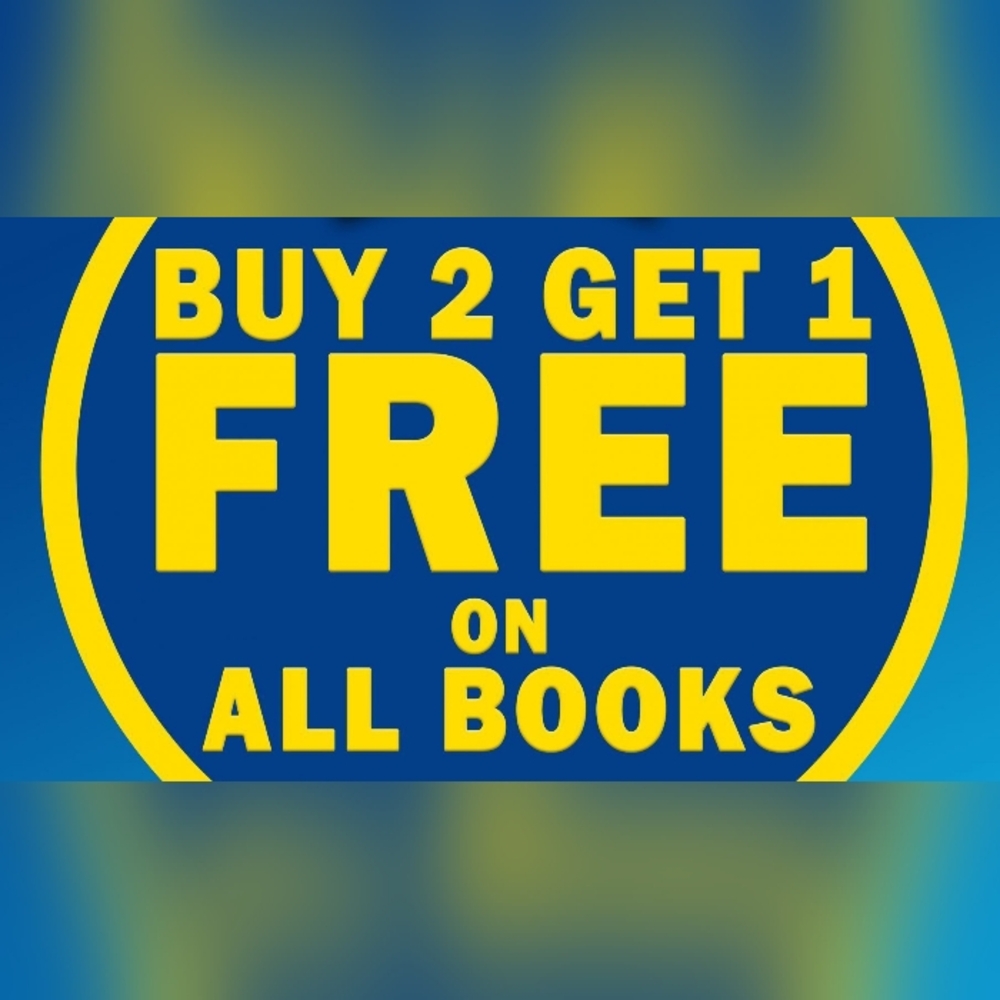 All Books Are Buy 2 Get 1 Free.